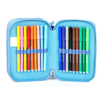 Disney Stitch triple pencil case