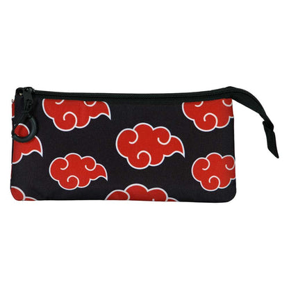 Naruto Shippuden Clouds triple pencil case