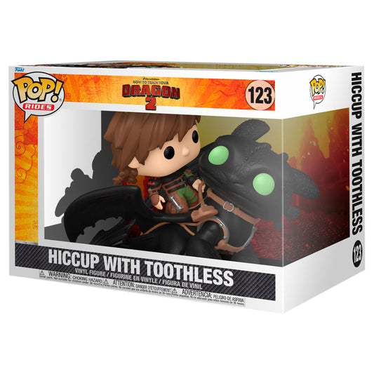 POP figure Rides Deluxe How to Train Your Dragon 2 Hiccup with Toothless 123