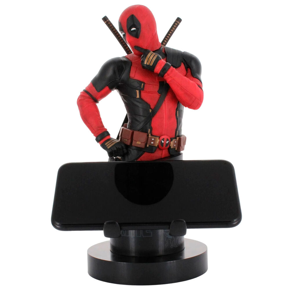 Marvel Deadpool 3 figure clamping bracket Cable guy 21cm