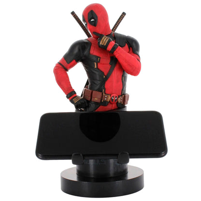 Marvel Deadpool 3 figure clamping bracket Cable guy 21cm