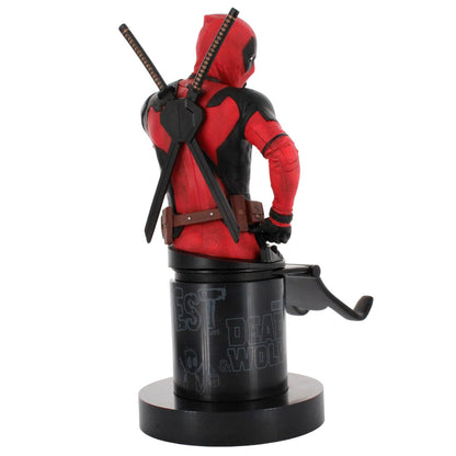 Marvel Deadpool 3 figure clamping bracket Cable guy 21cm