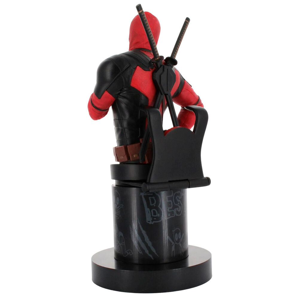 Marvel Deadpool 3 figure clamping bracket Cable guy 21cm