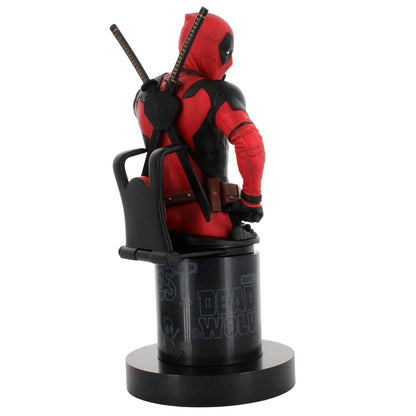 Marvel Deadpool 3 figure clamping bracket Cable guy 21cm