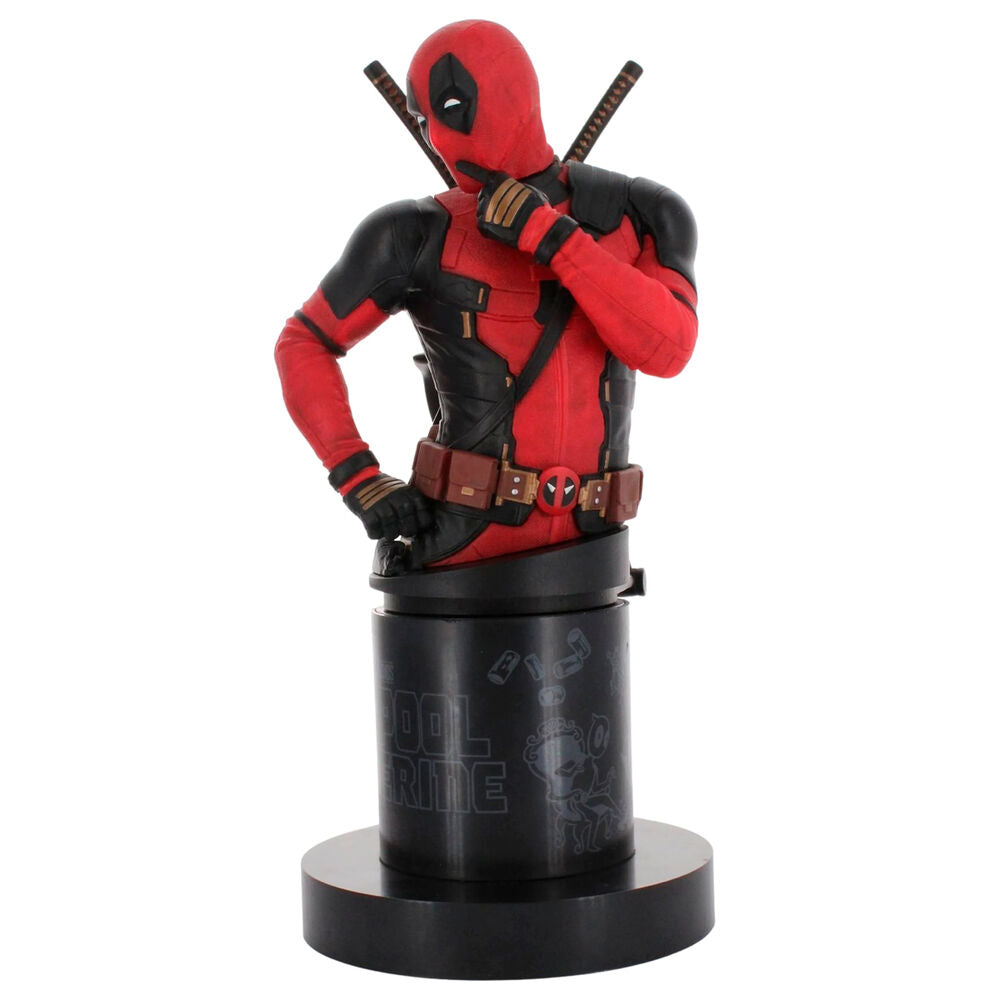 Marvel Deadpool 3 figure clamping bracket Cable guy 21cm