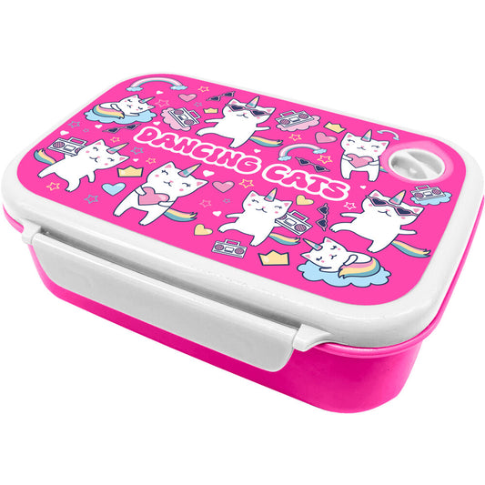 Water Revolution Dacing Cats lunch box 800ml