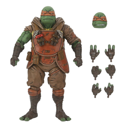 Teenage Mutant Ninja Turtles The Last Ronin Ultimate Flashback Michelangelo figure 18cm