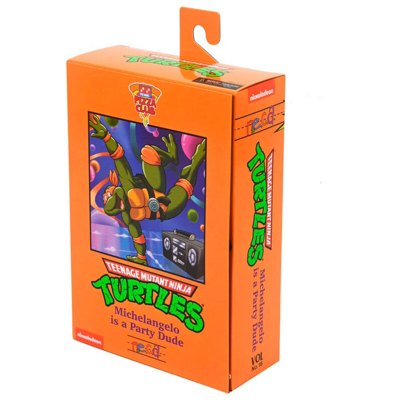 Teenage Mutant Ninja Turtles Cartoon Ultimate Michelangelo VHS figure 18cm