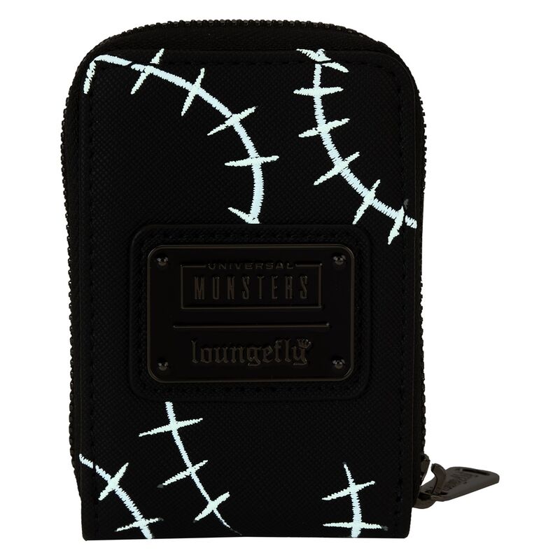 Loungefly Universal Monster Bride of Frankenstein Neon Mask card holder