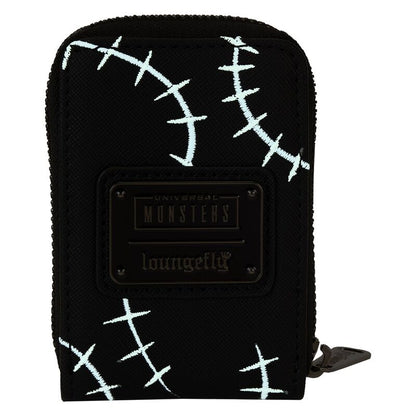 Loungefly Universal Monster Bride of Frankenstein Neon Mask card holder