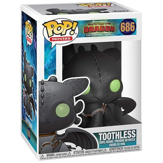 POP figure How to Train your Dragon 3 Toothless 686