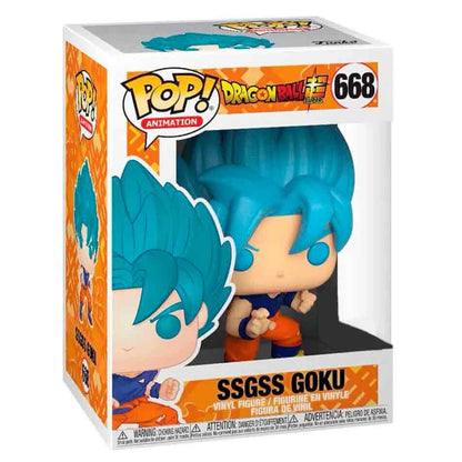 Son Goku SSGSS Dragon Ball Super Funko POP! Animation 668 Exclusive