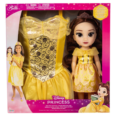 Disney Beauty and the Beast Belle doll + costume 38cm