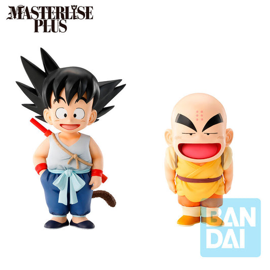 Son Goku & Krilin 2 Figures Set Dragon Ball Training Section Ichibansho