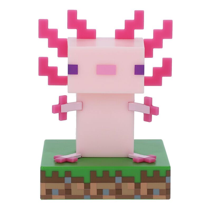 Minecraft Ajolote Icons lamp 12cm