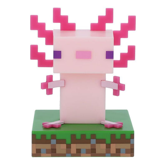Minecraft Ajolote Icons lamp 12cm