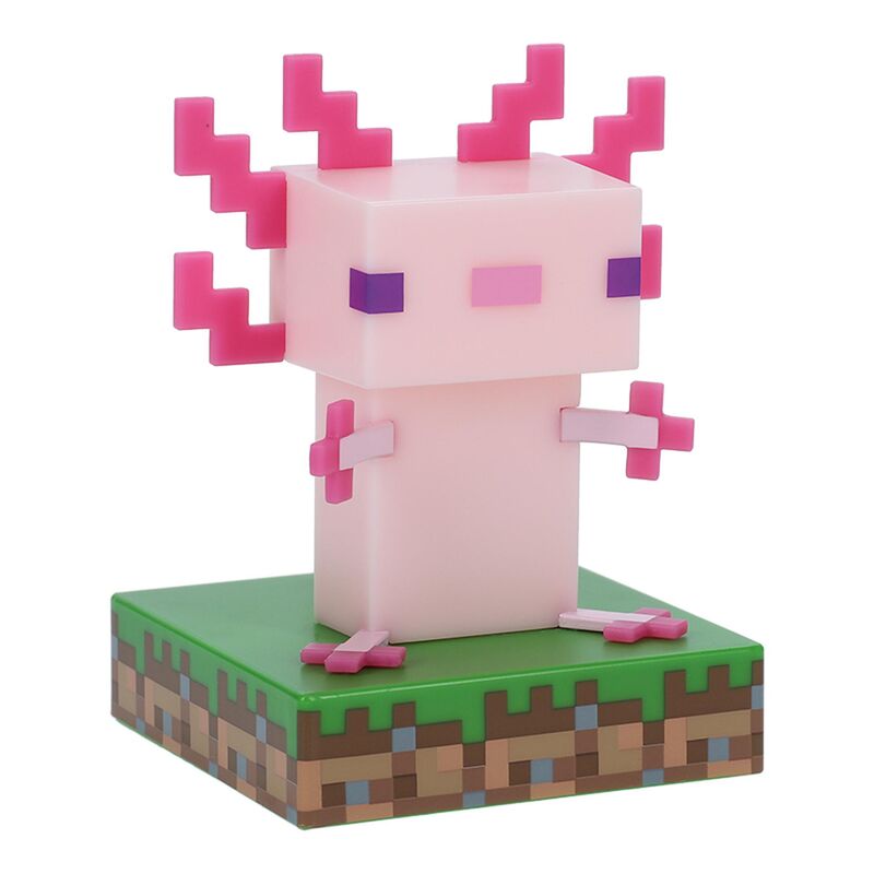 Minecraft Ajolote Icons lamp 12cm
