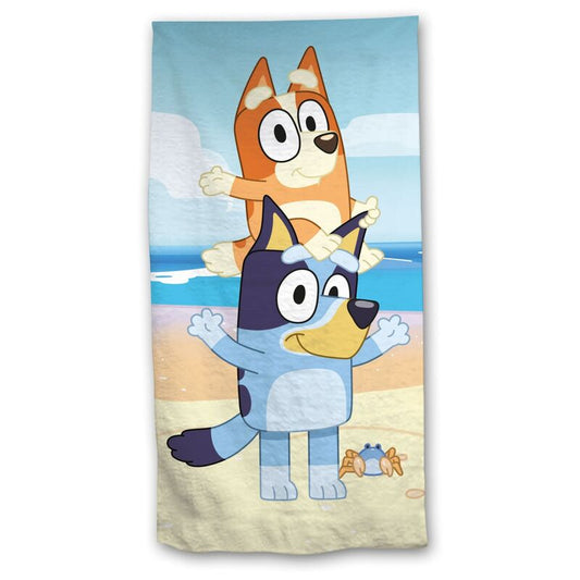 Bluey cotton beach towel
