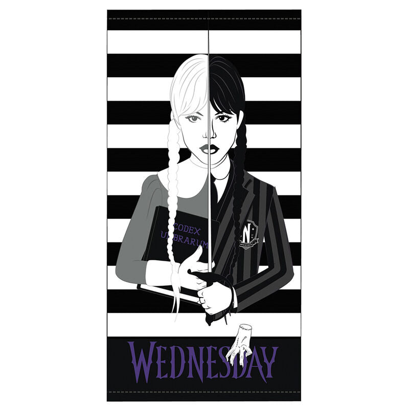 Wednesday microfibre beach towel