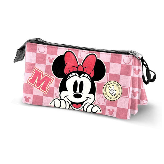 Disney Minnie Journey triple pencil case