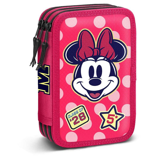 Disney Minnie Class triple pencil case