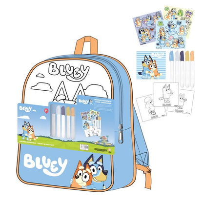 Bluey Diy backpack set