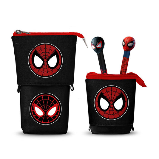 Marvel Spiderman Pencil case + 2 erasable pens