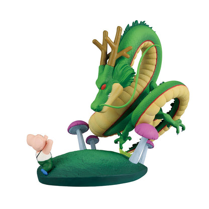 Dragon Ball Dragon History II Oolong & Shenron Ichibansho figure 14cm