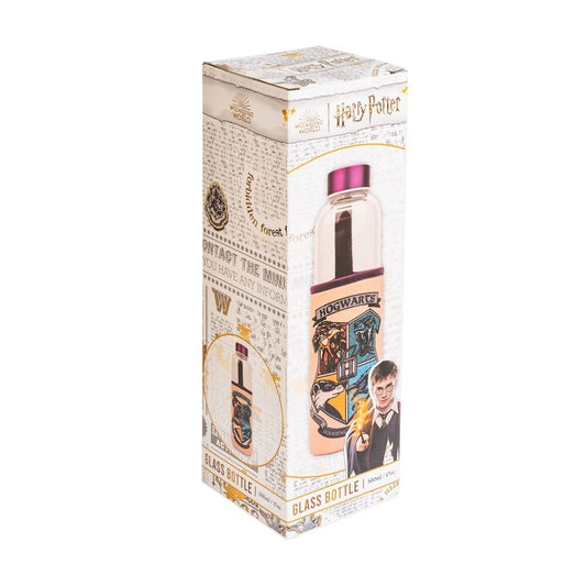 Harry Potter Hogwarts glass bottle 500ml