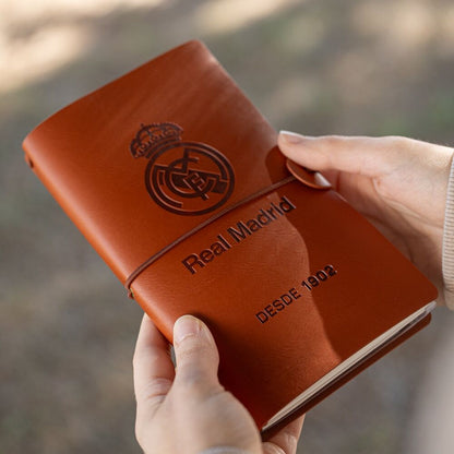 Real Madrid travel notebook