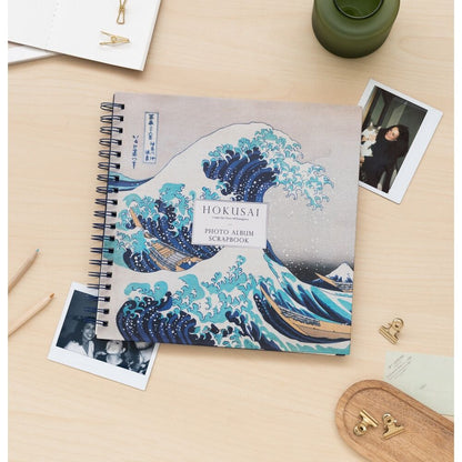 The Great Wave of Kanagawa Hokusai Scrapbook Photo album