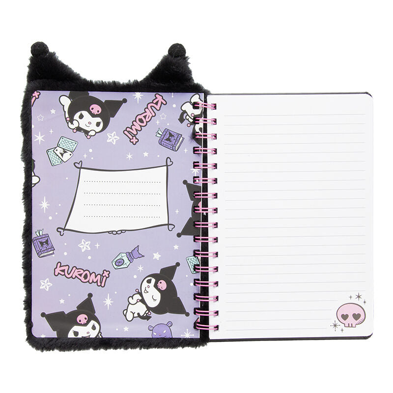 Hello Kitty Kuromi A5 notebook fluffy