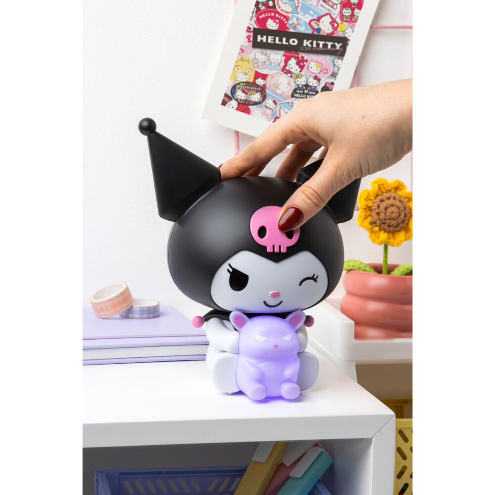 Hello Kitty Kuromi lamp 16cm