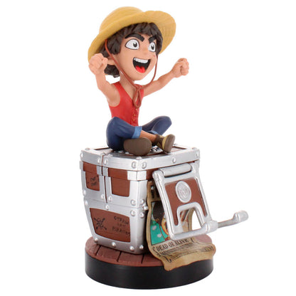 One Piece Luffy Wanted Poster clamping bracket Cable guy 20cm