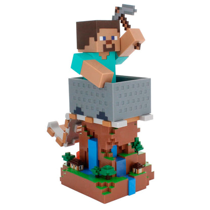Minecraft Steve clamping bracket Cable guy 20cm