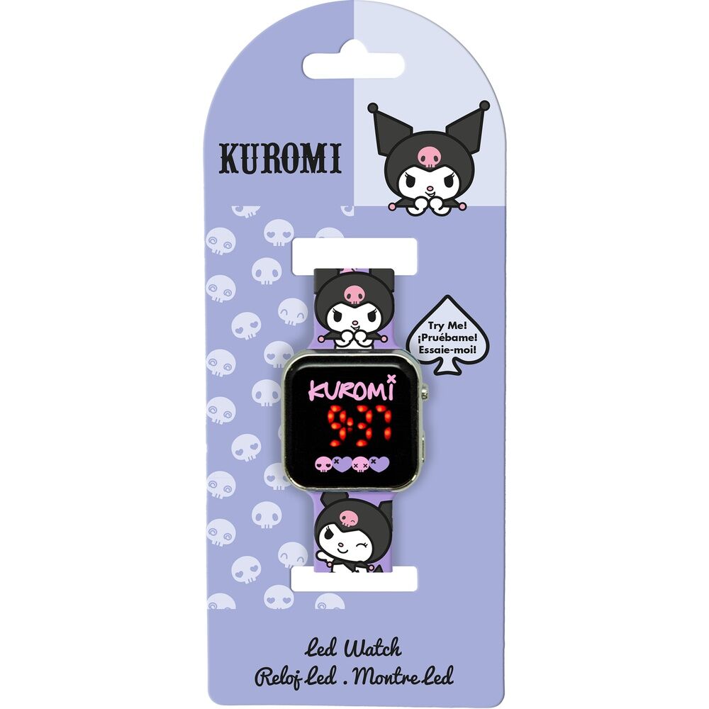 Hello Kitty Kuromi led watch