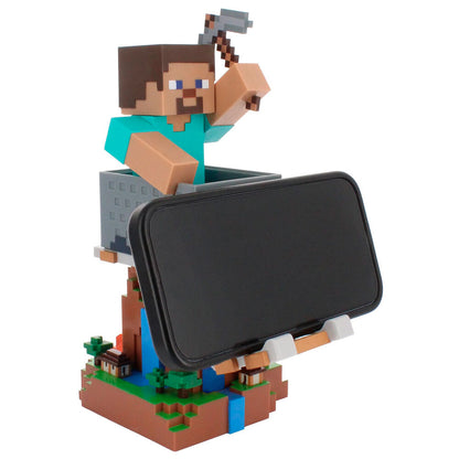 Minecraft Steve clamping bracket Cable guy 20cm