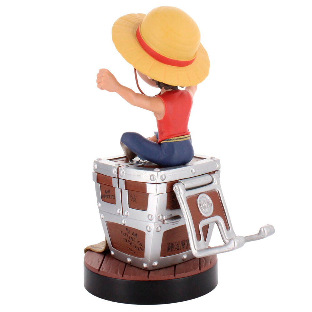 One Piece Luffy Wanted Poster clamping bracket Cable guy 20cm