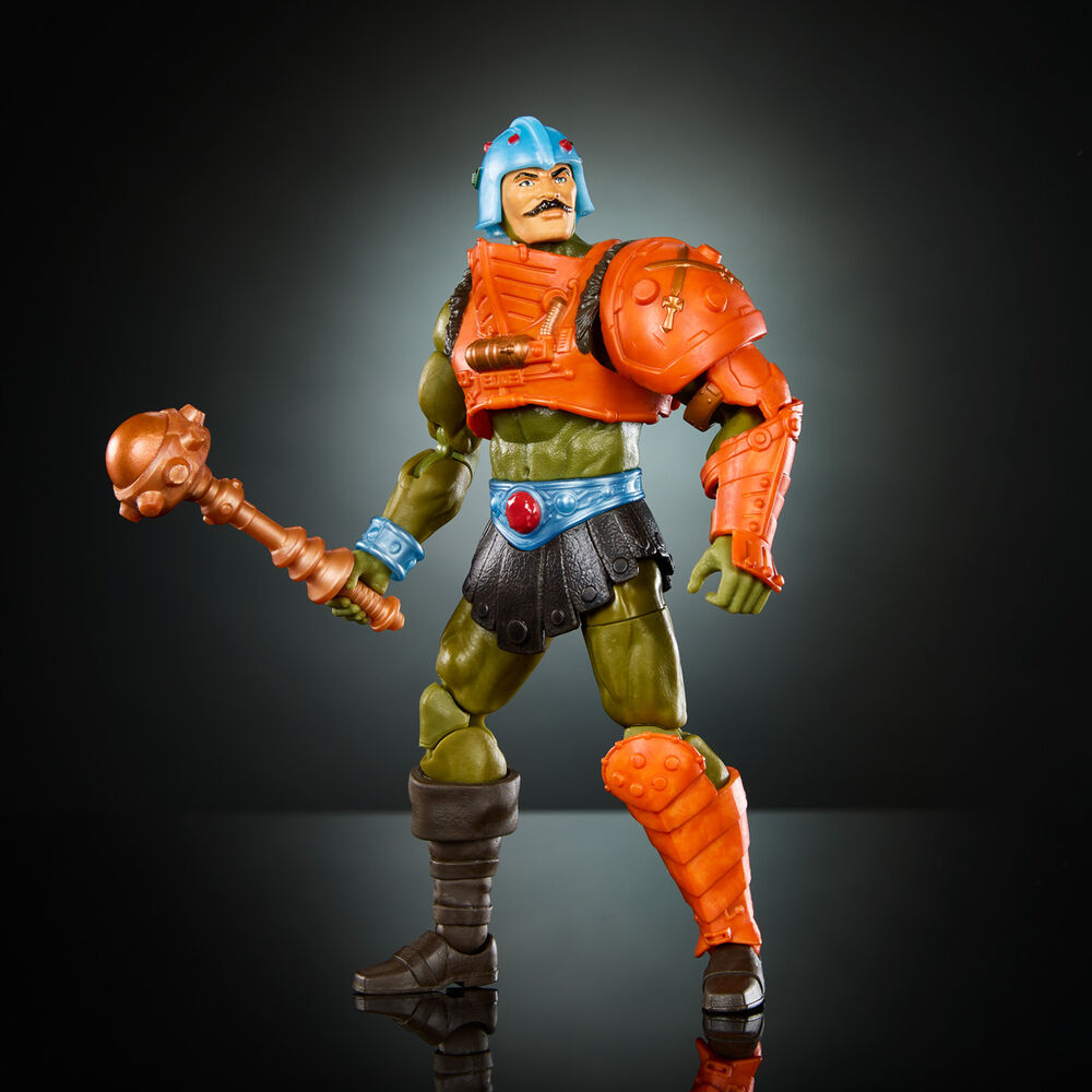 Masters of the Universe New Eternia Man-At-Arms figure 17cm