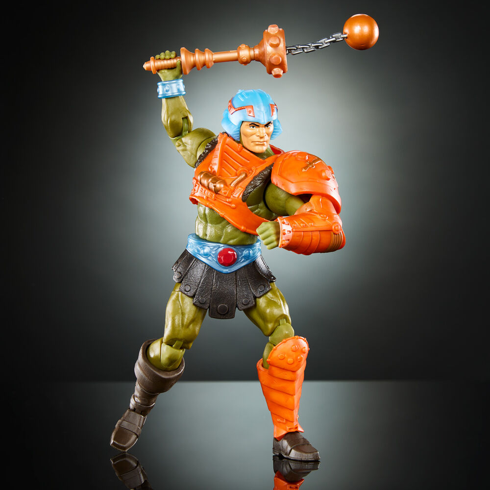 Masters of the Universe New Eternia Man-At-Arms figure 17cm
