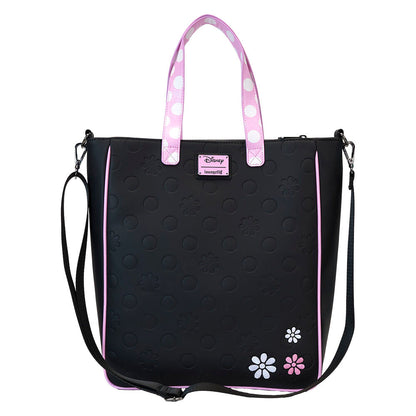 Loungefly Disney Minnie Floral Rock the Dots tote bag with coin bag