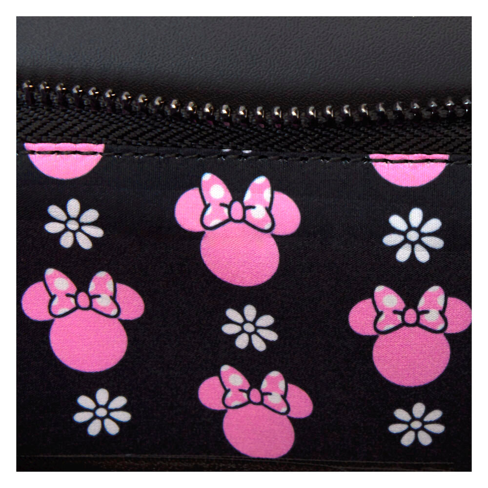 Loungefly Disney Minnie Floral Rock the Dots shoulder bag