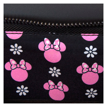 Loungefly Disney Minnie Floral Rock the Dots shoulder bag