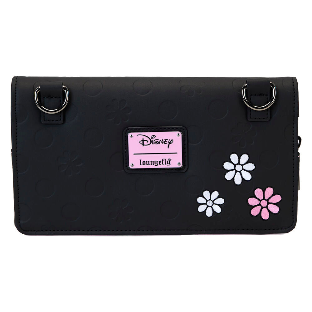 Loungefly Disney Minnie Floral Rock the Dots shoulder bag