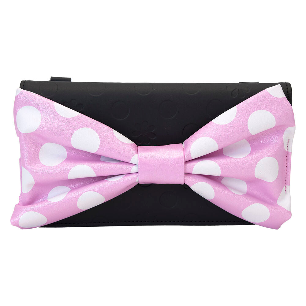 Loungefly Disney Minnie Floral Rock the Dots shoulder bag