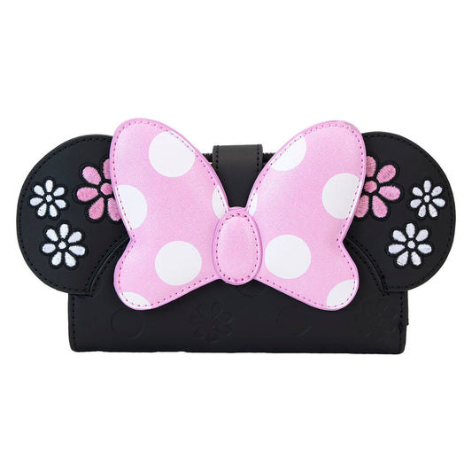 Loungefly Disney Minnie Floral Rock the Dots wallet