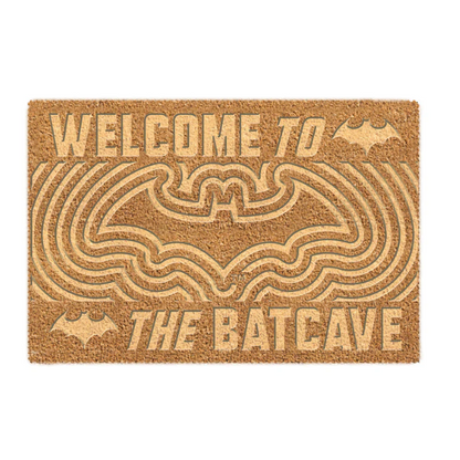 DC Comics Batman Welcome to the Batcave doormat