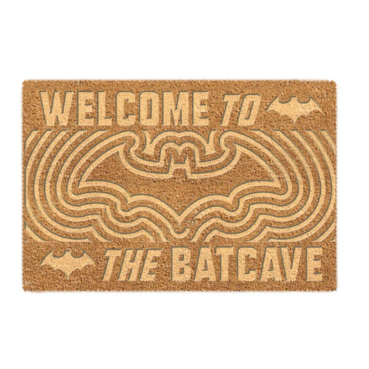 DC Comics Batman Welcome to the Batcave doormat