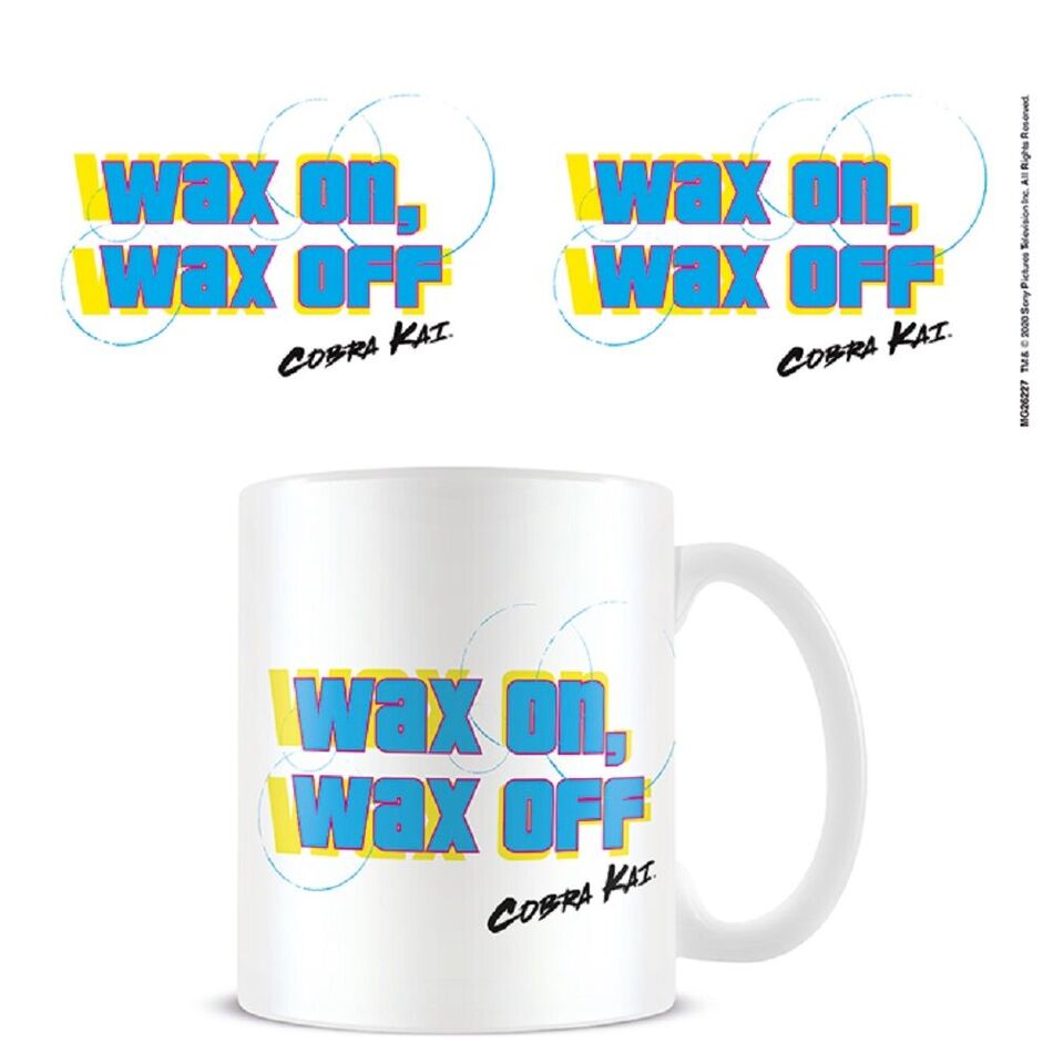 Cobra Kai Wax On Wax Off mug 315ml