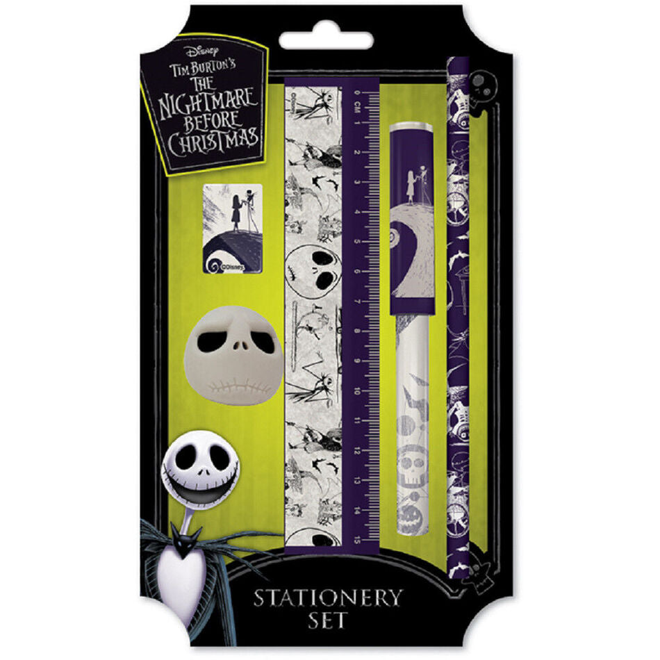 Disney Nightmare Before Christmas Stationery set
